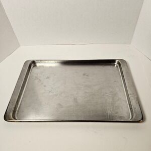 Revere Ware 1801 Stainless Steel Baking Sheet Cookie Pan 13 x 9 x 3/4 2513 USA